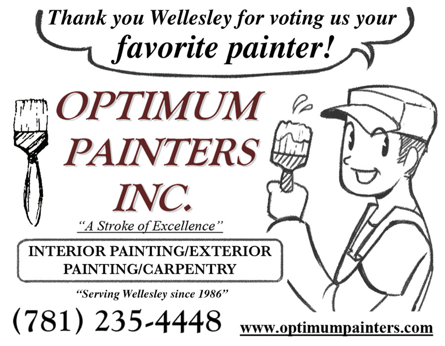 Voted Best Painter Wellesley Mass